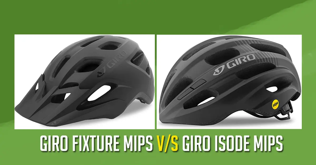 Giro Fixture MIPS V/S Giro Isode MIPS Adult Road Cycling Helmet Comparison
