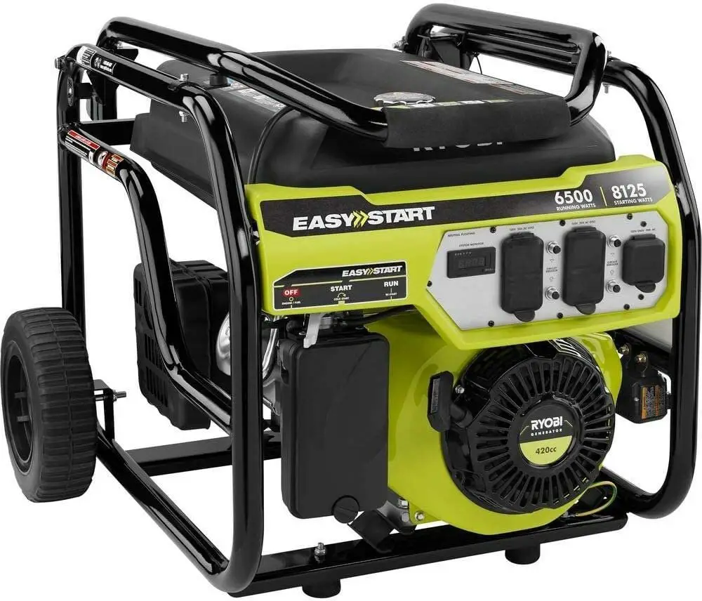 Ryobi Portable Generator 6,500-Watt Gasoline Powered – Review